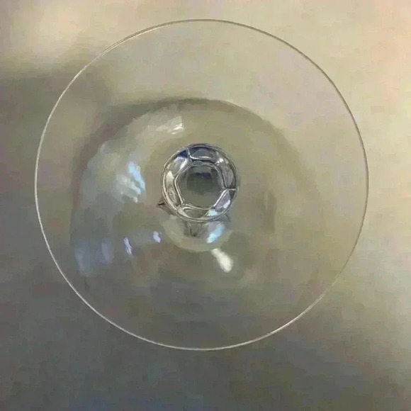 Duncan And Miller Crystal Champagne Coupe Etched “Charmaine Rose”…Vintage 1953 - Picture 5 of 9